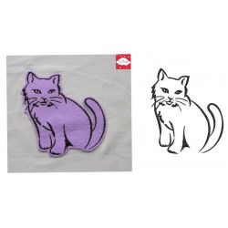 Stickdatei - Katze 1